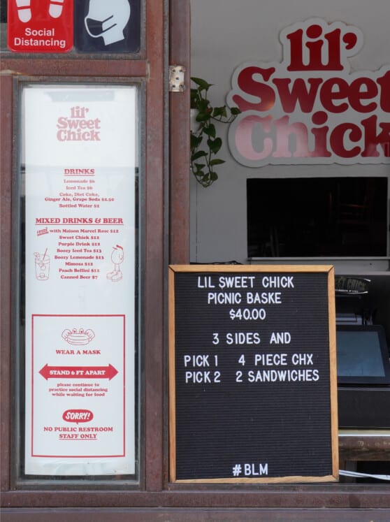 lil sweet chick sign board