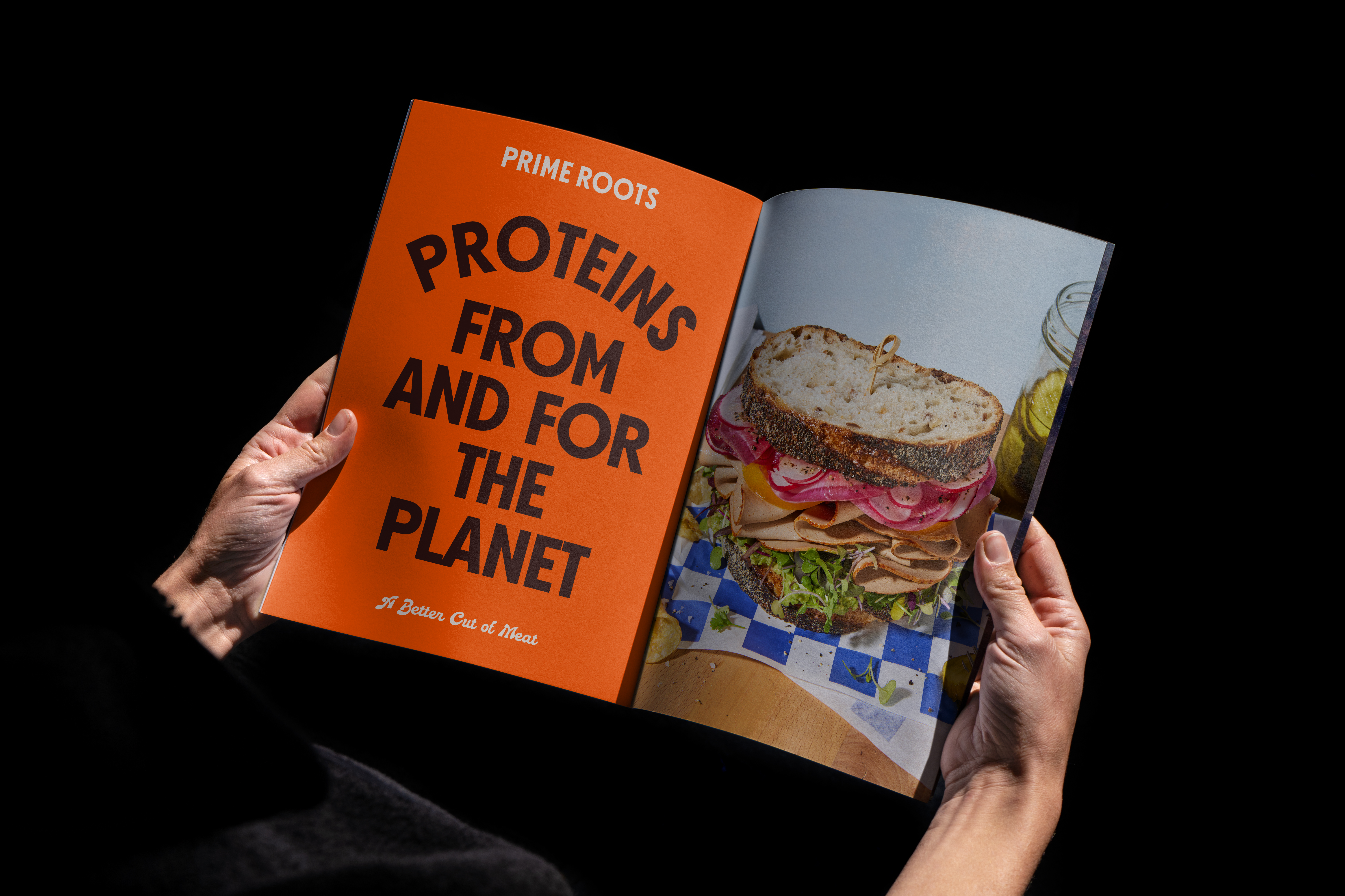 Prime Roots Saint Urbain Magazine Spread